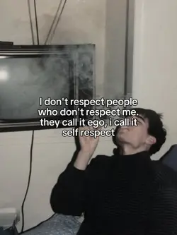 self respect