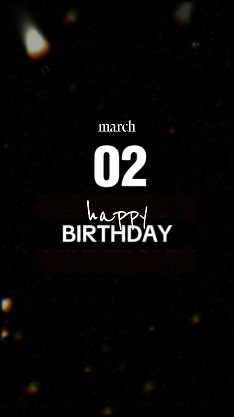 anniversaire 2 mars
