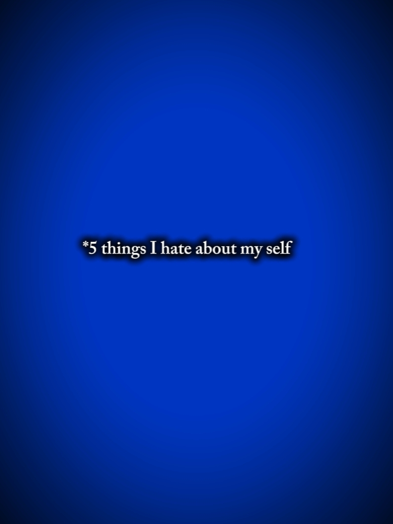 5 things myself_mk