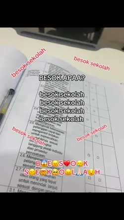 besok apaahhh???