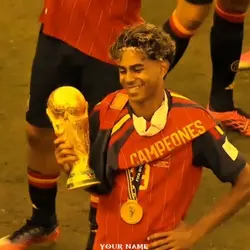 lamine ganhou a copa