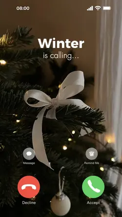 winter calling ❄️☃️🎄