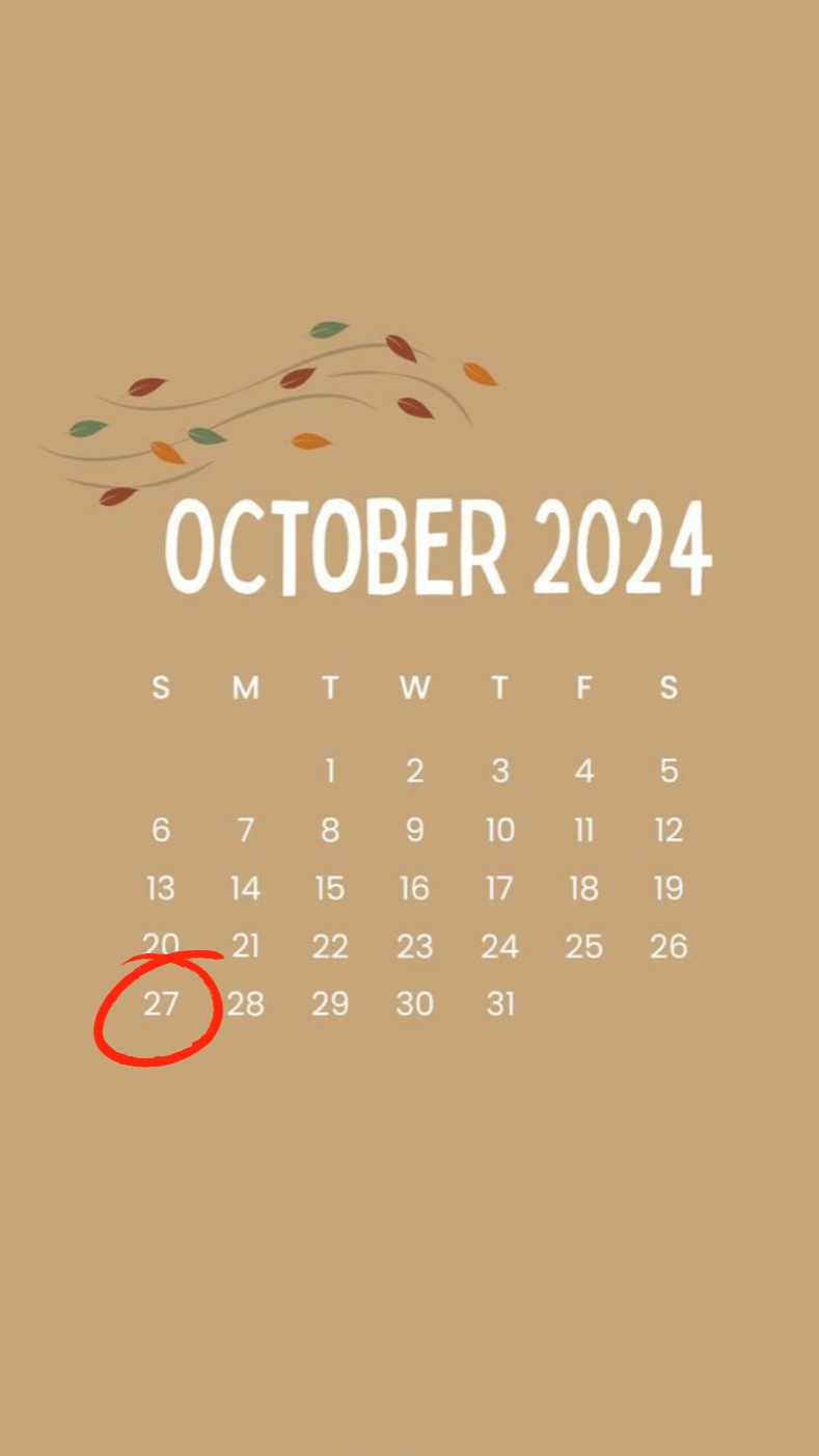 birthday 27 oct 2024