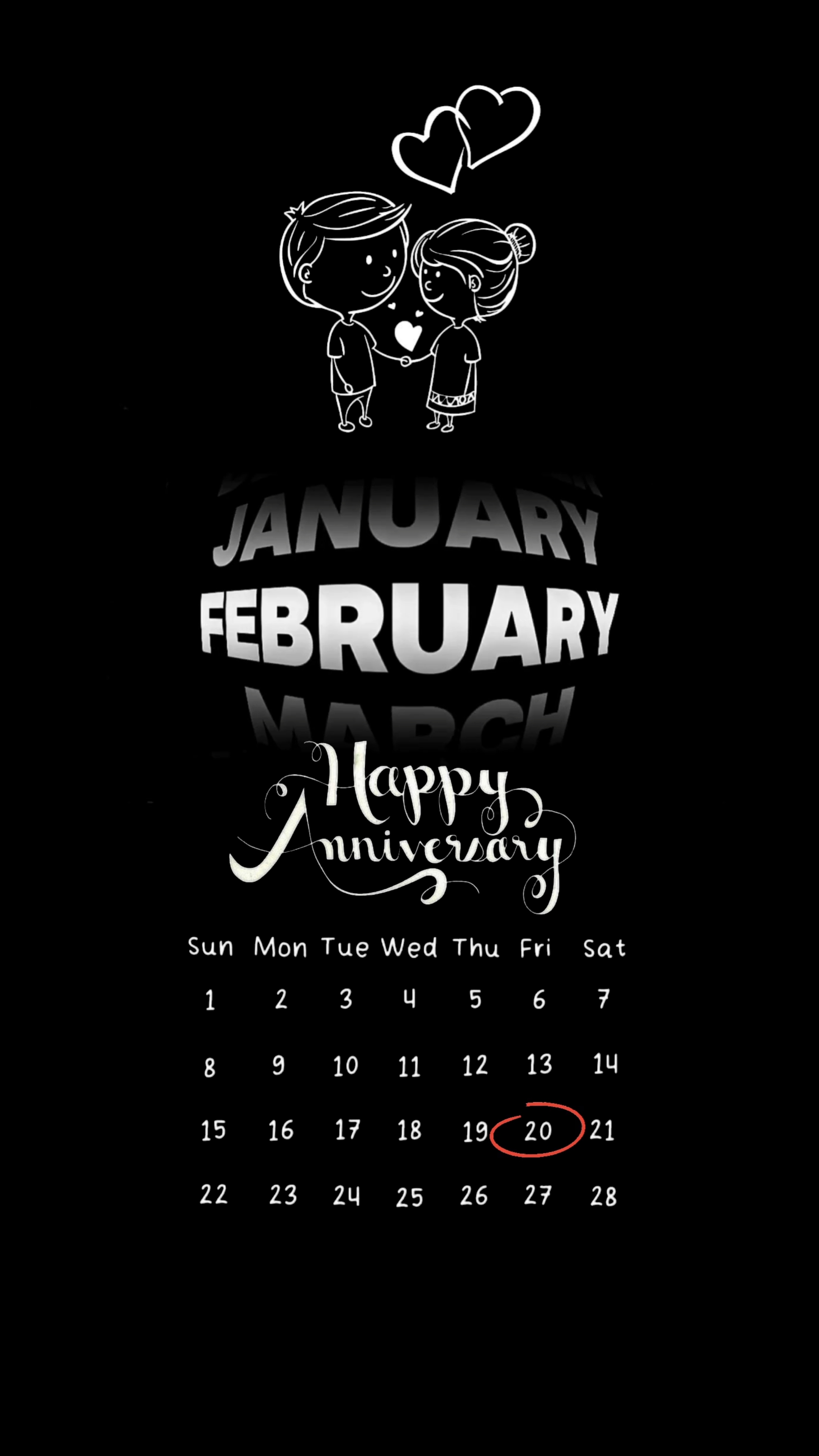 20 DE FEBRERO ANIVERSARIO