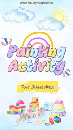 Kids painting