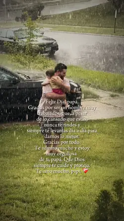 Feliz día papá. ❤️‍🩹