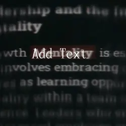 Add text