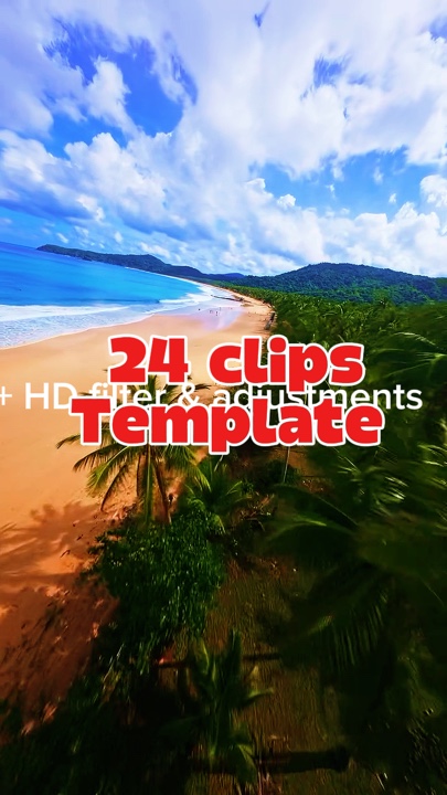 24 clips template 