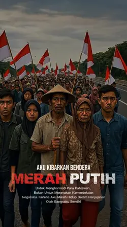 Merah Putih Berkibar