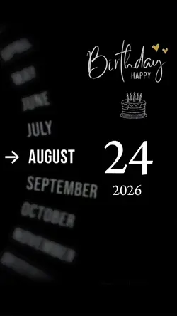 Hbd 24 August 2026
