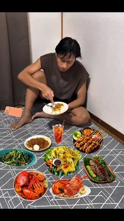 Makan enak banyak ni