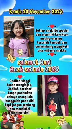 Selamat hari anak