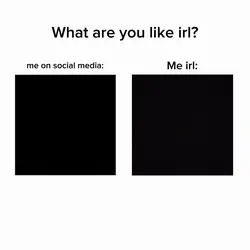meet me irl...