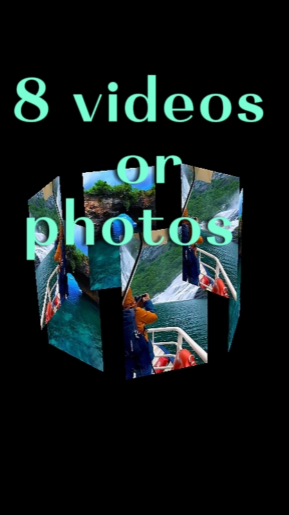 8 videos or photos 