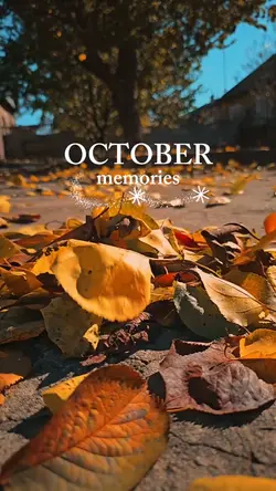 October Memories✨