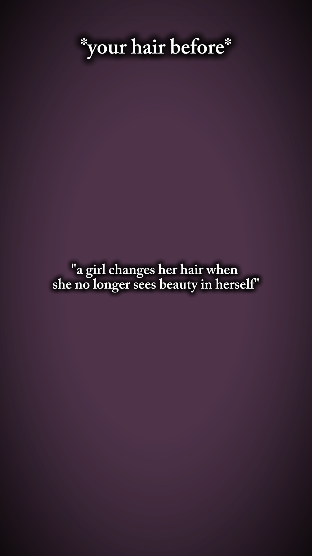 girl hair change