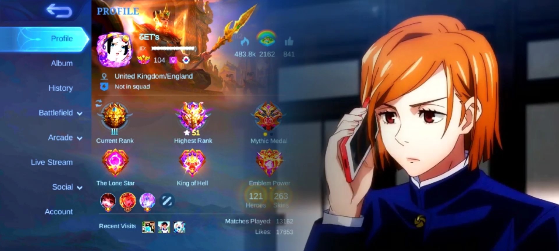 MLBB ×JUJUTSU KAISEN