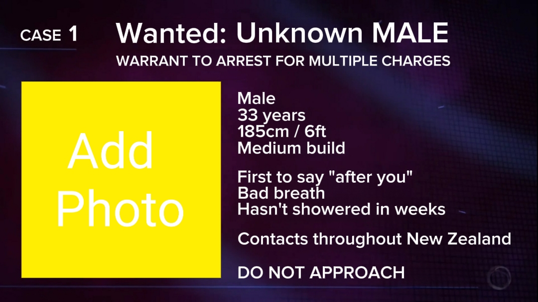 Wanted Poster NZ