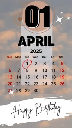 HBD 1 APRIL 2025
