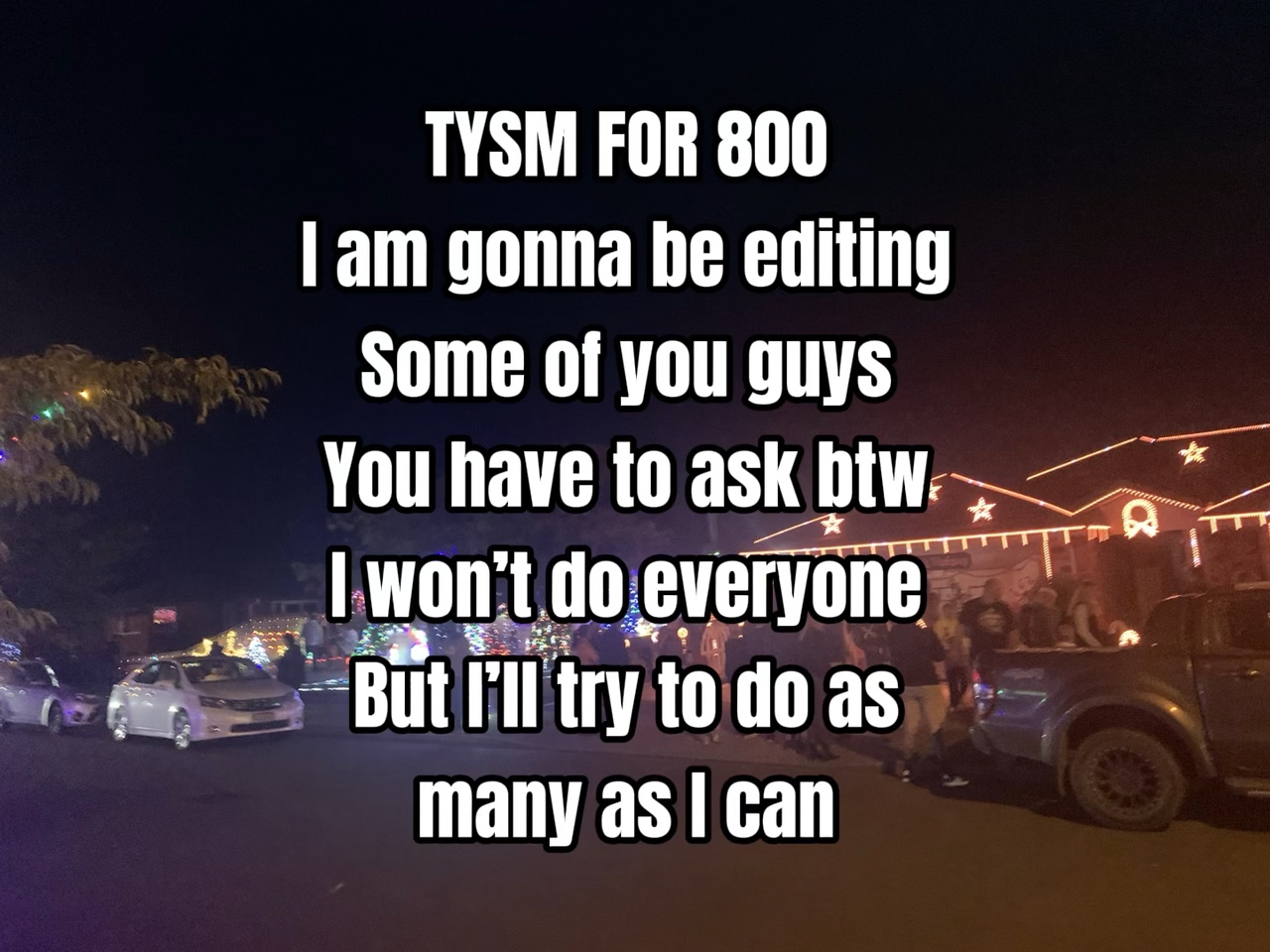 Ty for 800!!!