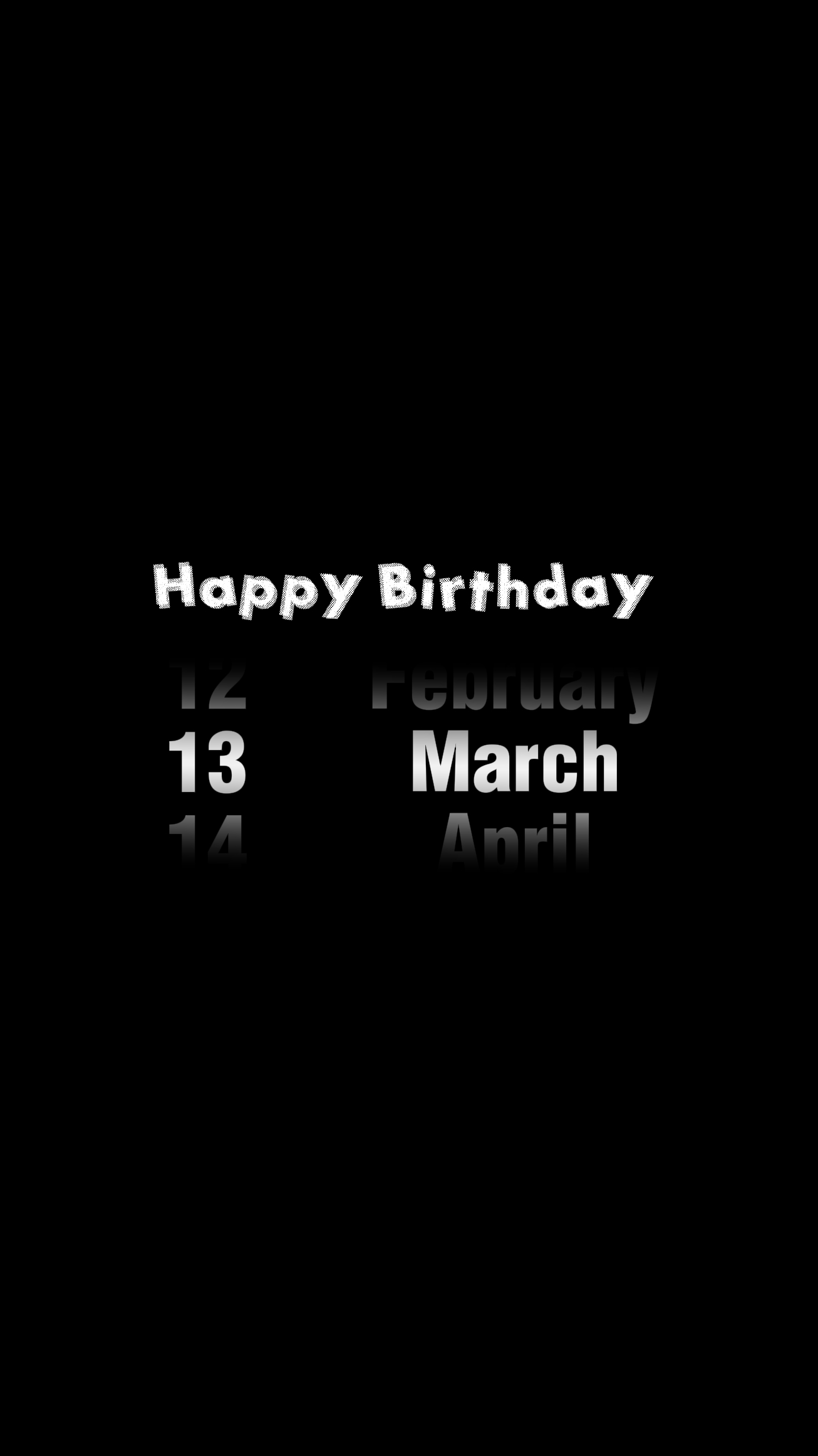 HBD Pessoa favorita