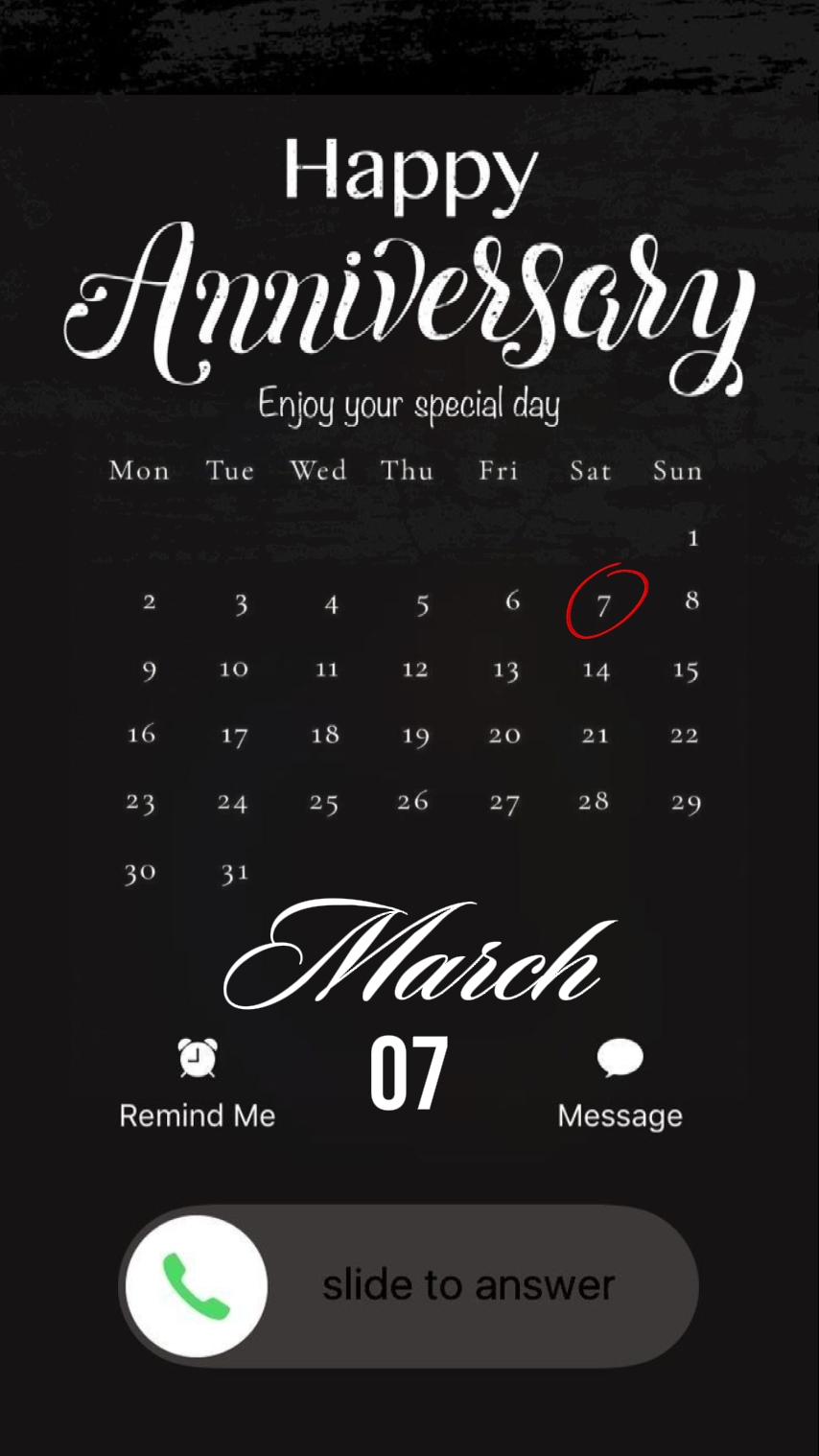 ANNIV 07 DE MARZO