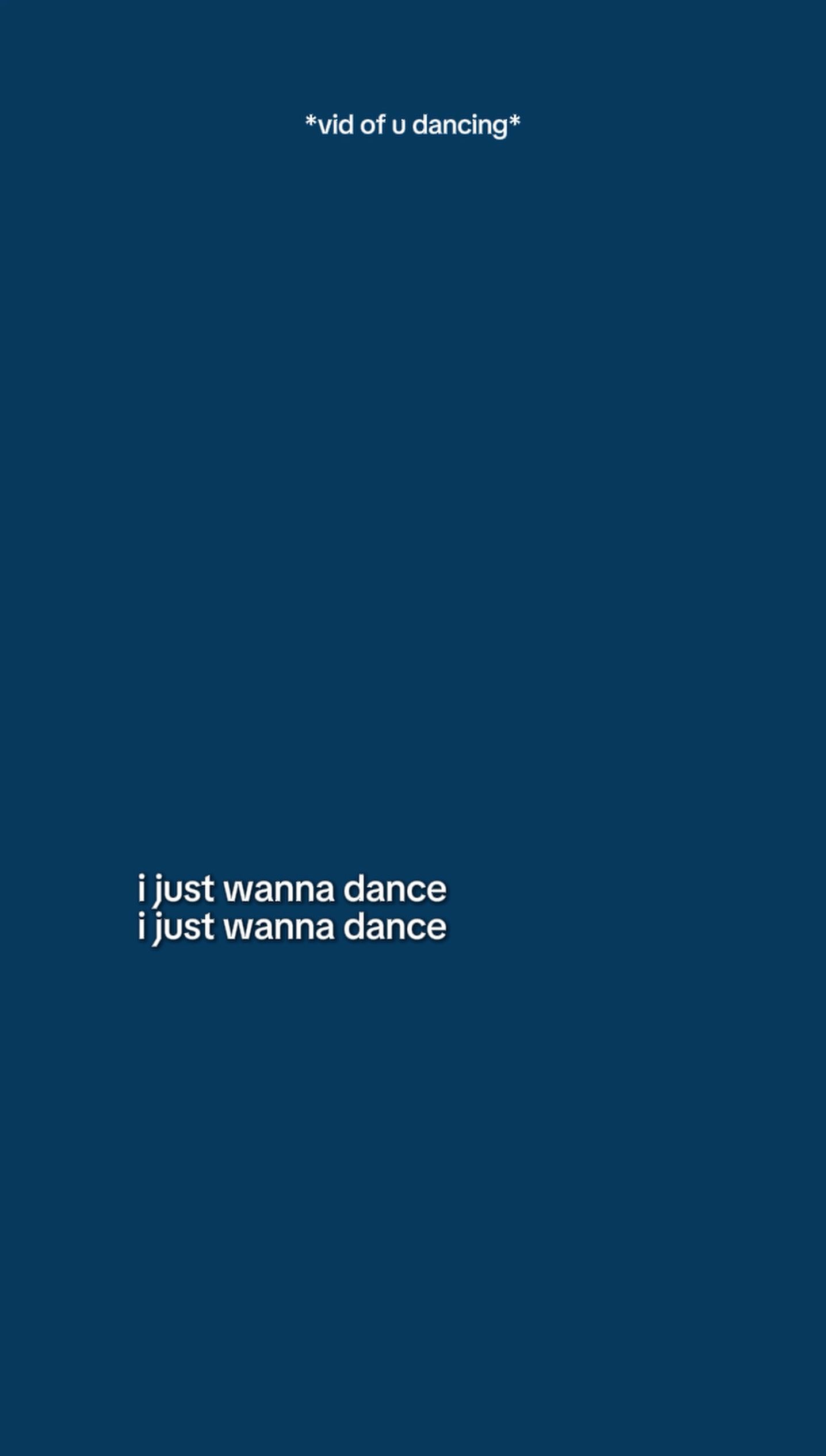Je veux juste danser