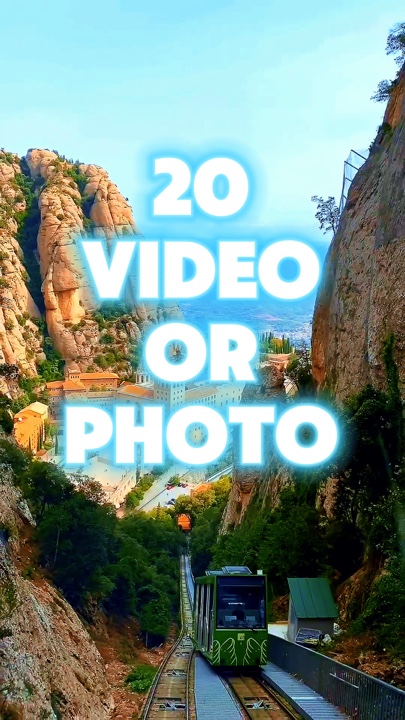 20 Video oder Foto 