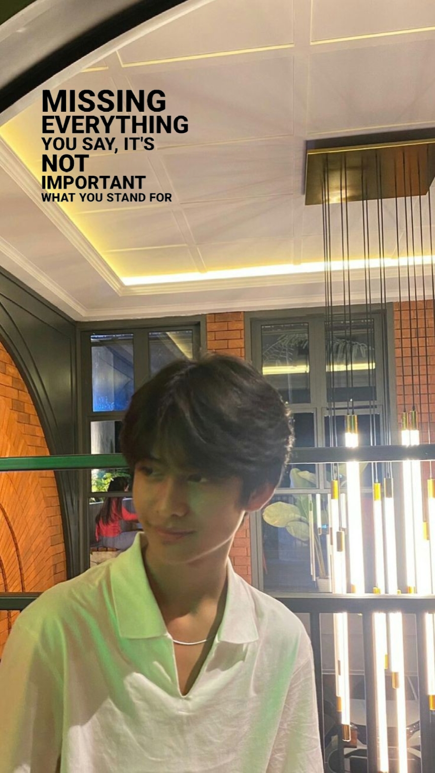 Teks bisa di geser 
