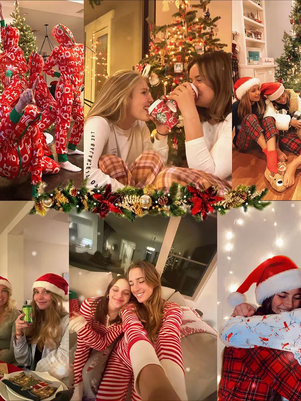 Weihnachts-Collage
