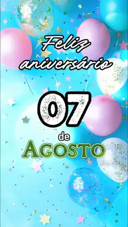 Feliz aniversário 