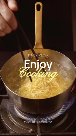 Enjoy cooking