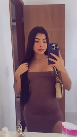 Morena do cabelão 