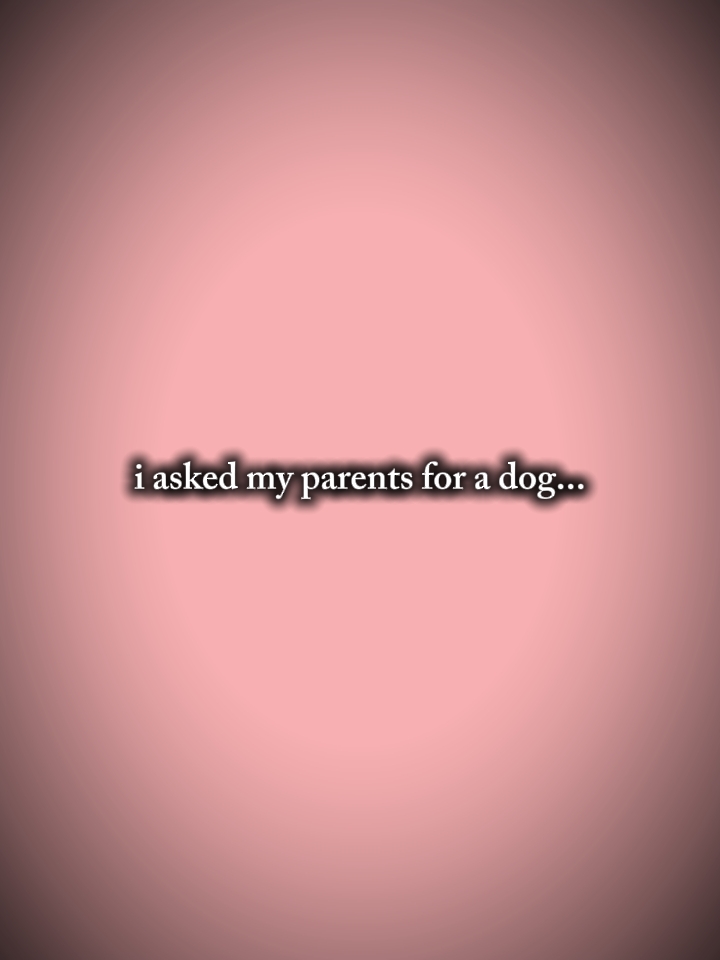 J'ai demandé à mes parents 