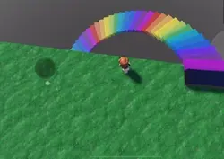 Rainbow Stairs trend