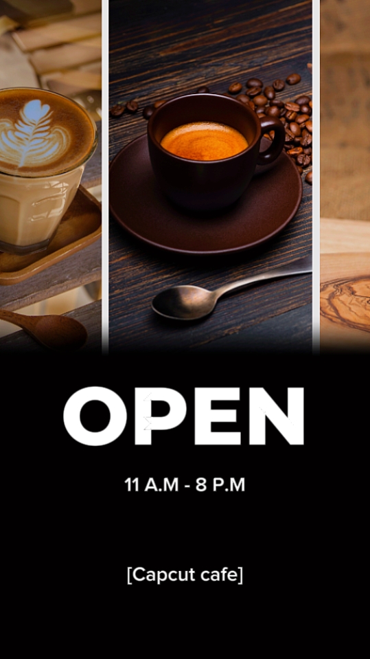 Café aberto