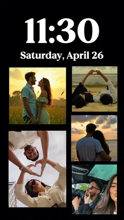 Lock screen wallpape