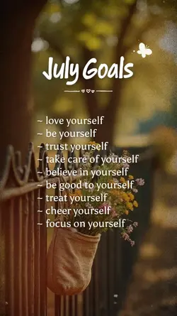 July Goals 