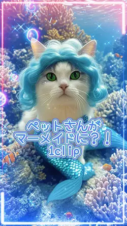 ペットさんがマーメイドに🧜♀️⁈