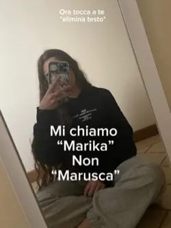 Mi chiamo.. non…