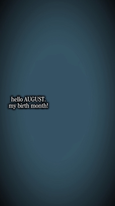 Aniversário de agosto 