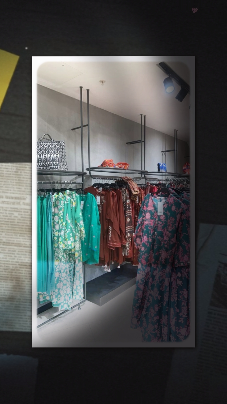 Plantilla de anuncio de tela 