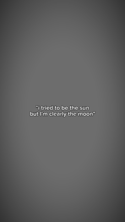 essayé d'être le soleil