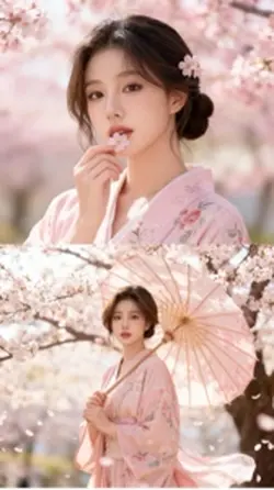 AI kimono Japan