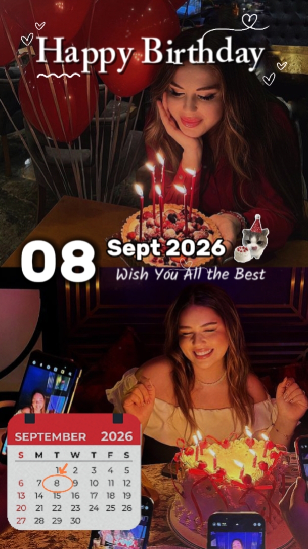 Aniversário 8 de setembro 