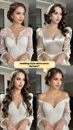 wedding hair style