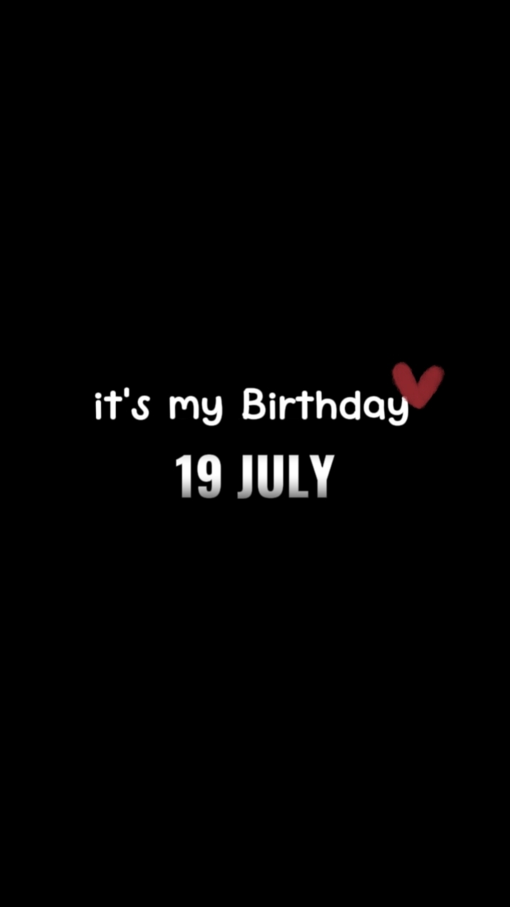 HBD 19 JUILLET 