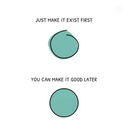 Make it exist firs