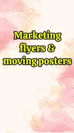 Marketing posters