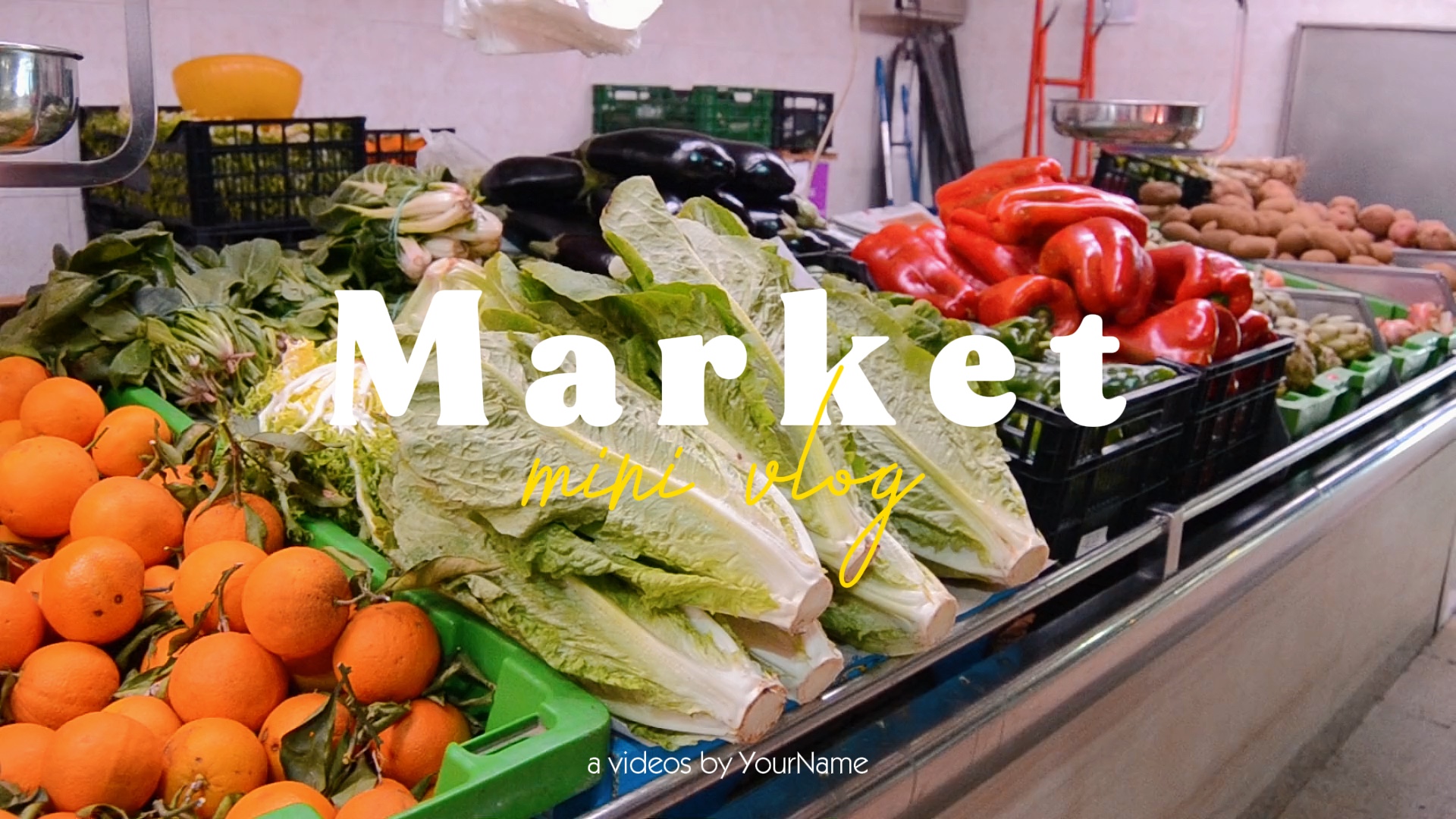 market mini vlog